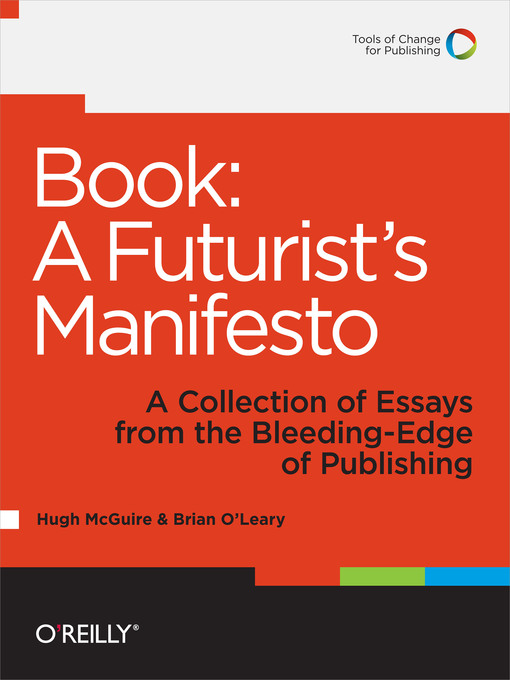 Title details for Book: A Futurist's Manifesto by Hugh McGuire - Wait list